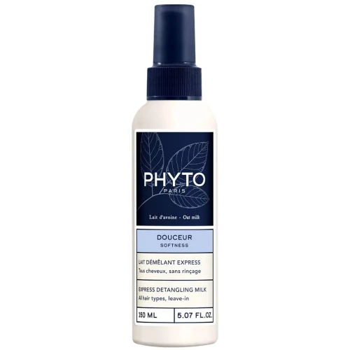 Phyto Douceur Softness, mleczko do włosów, 150 ml  - Do stosowania dla całej rodziny, ułatwia rozczesywanie