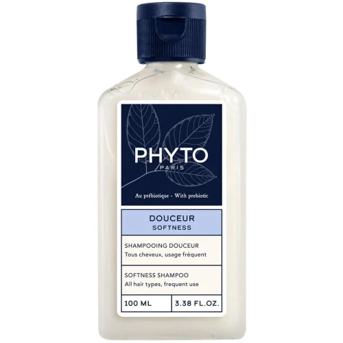 Phyto Softness Szampon do włosów, 100 ml - Do codziennego stosowania dla całej rodziny