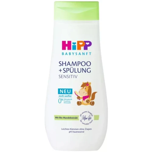 Pielęgnacyjny szampon z odżywką, 200 ml - Ułatwia rozczesywanie, nie szczypie w oczy