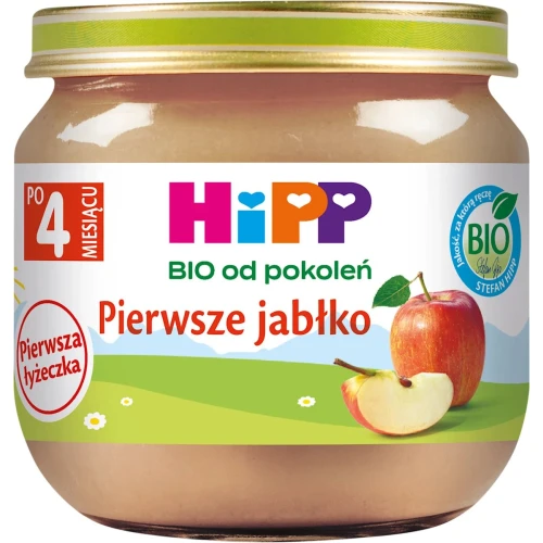 HiPP Pierwsze jabłko BIO, 80 g - Dla niemowląt od 4. miesiąca