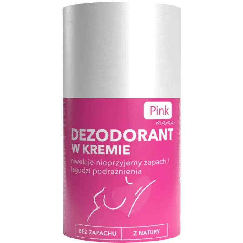 Pink Mama Dezodorant w kremie, 50 ml - Przeciw nieprzyjemnemu zapachowi i podrażnieniom