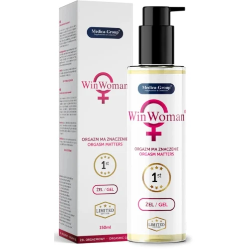 WinWoman Orgazm ma znaczenie, żel intymny dla kobiet, 150 ml - Zwiększa wrażliwość i nawilżenie stref erogennych