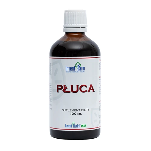 Płuca  krople 100 ml - Ekstrakty z ziół wspierające funkcjonowanie układu oddechowego
