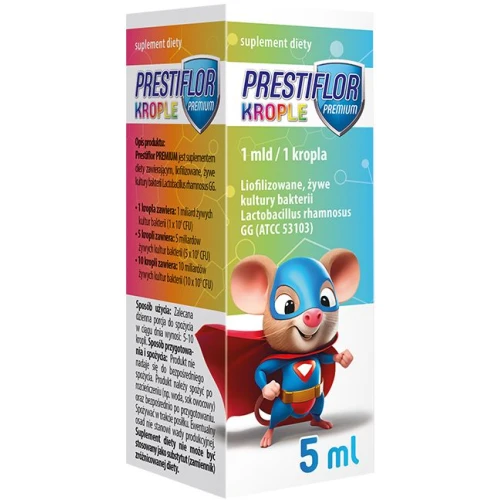 Prestiflor Premium Krople, 5 ml - Probiotyk dla dzieci