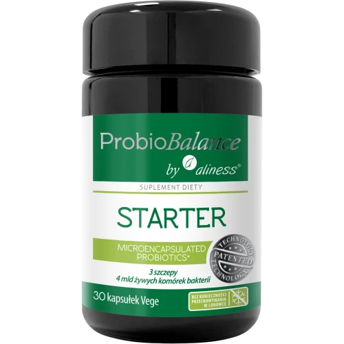 ProbioBalance Probiotyk STARTER 4 mld, 30 kapsułek - Dla osób rozpoczynających suplementację probiotykami