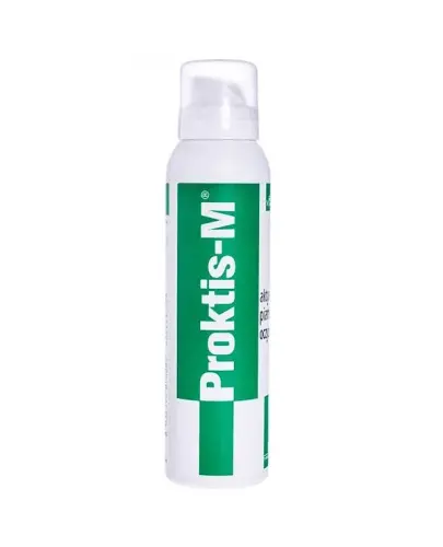 Proktis-M  aktywna pianka oczyszczająca, 150 ml - Do oczyszczania okolicy odbytu 
