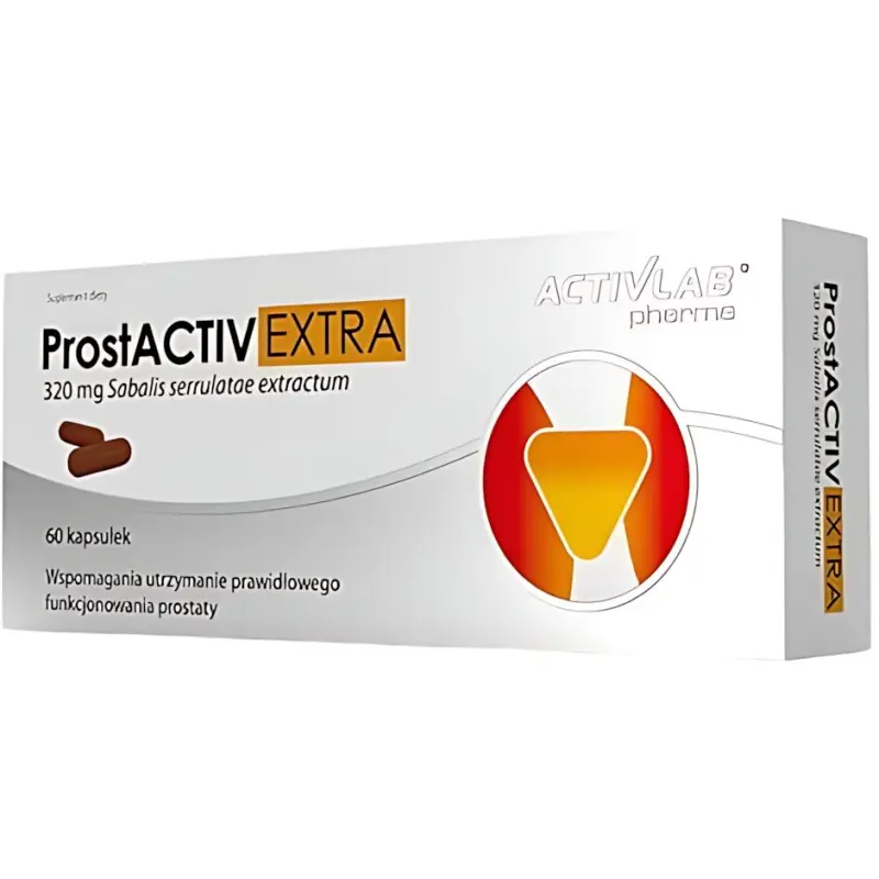 Activlab Pharma Prostactiv Extra, 60 kapsułek - Suplement diety dla mężczyzn
