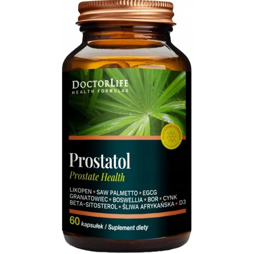 Doctor Life Prostatol, 60 kapsułek - Wsparcie prostaty i dróg moczowych