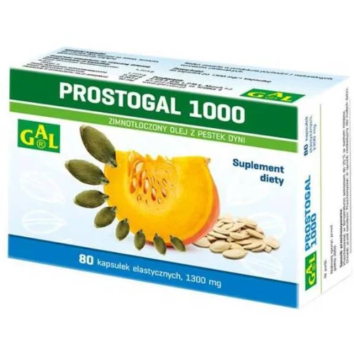 Prostogal 1000, 80 kapsułek - Naturalne wsparcie prostaty i dróg moczowych