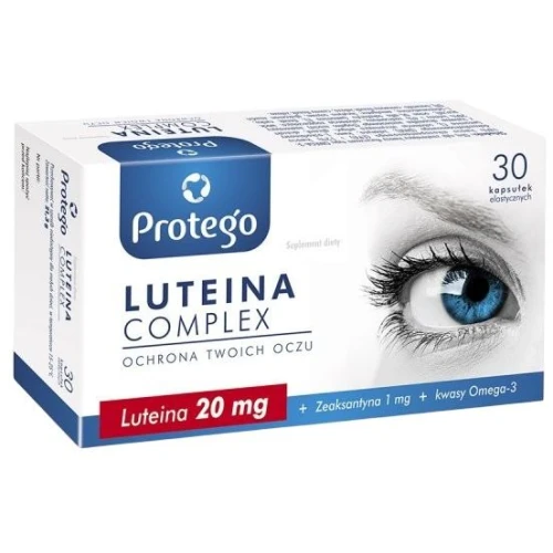 Protego Luteina Complex, 30 kapsułek - Ochrona oczu i wsparcie wzroku