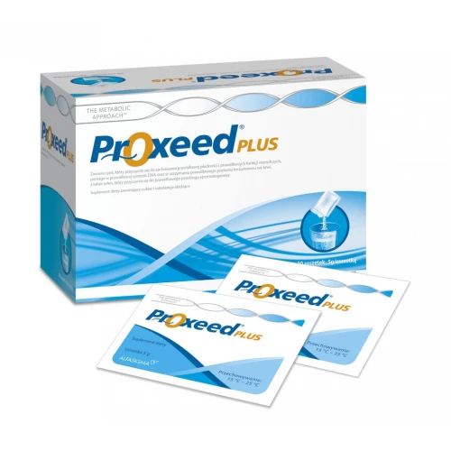 Proxeed Plus, 30 saszetek - Dla mężczyzn dbających o prawidłową jakość nasienia