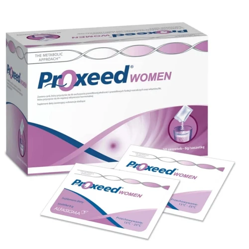 Proxeed Women, 30 saszetek - Dla kobiet w wieku rozrodczym