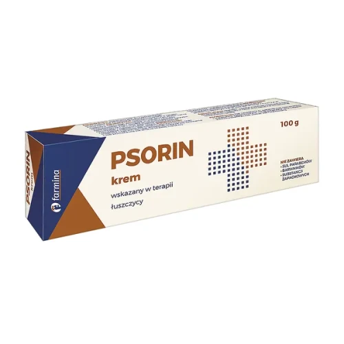 Psorin krem,100 g - Na zmienioną chorobowo skórę w leczeniu łuszczycy