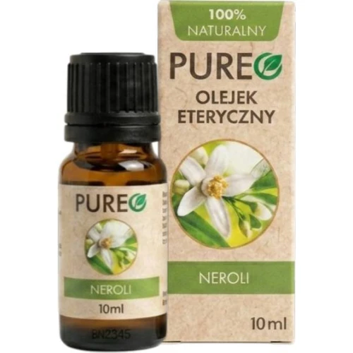 Pureo Naturalny olejek eteryczny Neroli, 10 ml - 100% naturalny olejek eteryczny z kwiatów gorzkiej pomarańczy