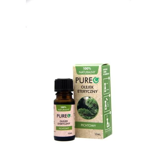 Pureo Naturalny olejek eteryczny pichtowy, 10 ml - Na odporność i oczyszczenie dróg oddechowych