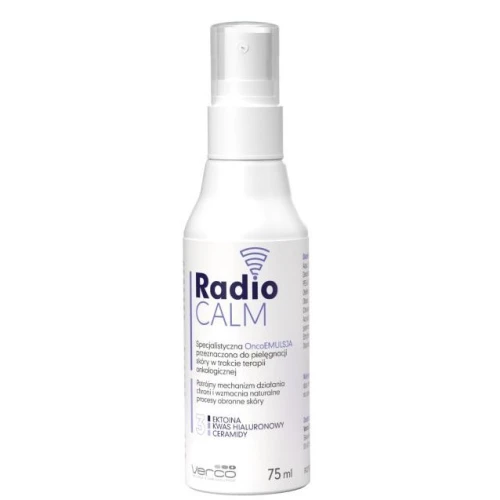 RadioCALM Emulsja, 75 ml - Łagodzenie i regeneracja skóry w trakcie i po radioterapii