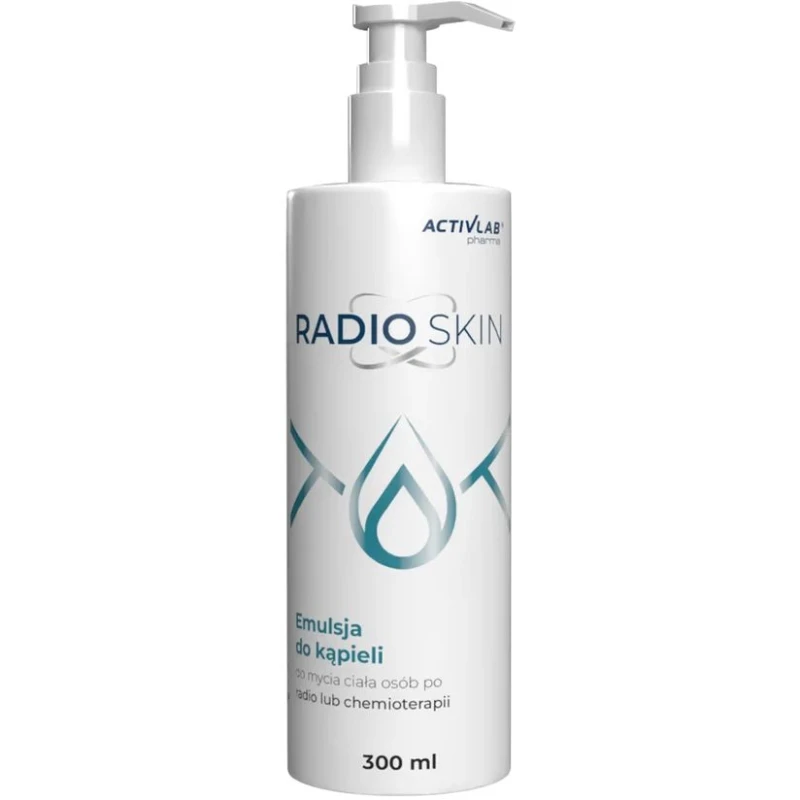 RadioSKIN emulsja do kąpieli, 300 ml - Dla osób po radio lub chemioterapii