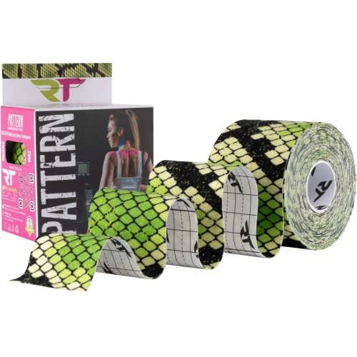 Rea Tape Patern Wąż Taśma kinezjologiczna, 1 sztuka - Taśma do tapingu