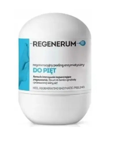 Regenerum Regeneracyjny peeling enzymatyczny do pięt, 50 ml - Wygładza pięty bez efektu łuszczenia się skóry