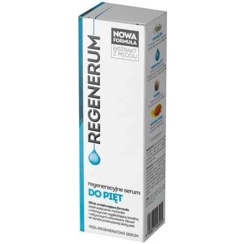 Regenerum regeneracyjne serum do pięt, 30 g - Nawilża i regeneruje bardzo suche i popękane piety