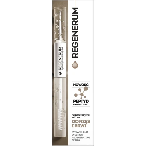 Regenerum Regeneracyjne serum do rzęs i brwi, 11 ml - Przyspiesza wzrost rzęs i zagęszcza brwi