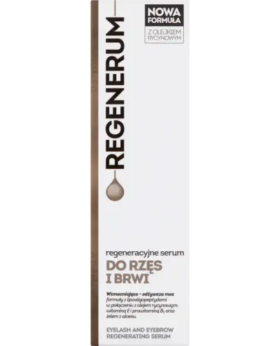 Regenerum Regeneracyjne do rzęs i brwi, 11 ml - Przyspiesza wzrost rzęs i zagęszcza brwi