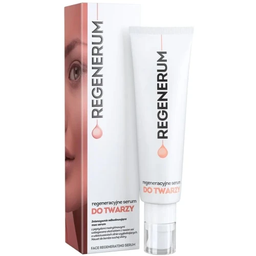 Regenerum Regeneracyjne serum do twarzy, 50 ml - Intensywnie nawilżające serum przeciwzmarszczkowe