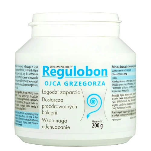 Regulobon Ojca Grzegorza, 200 g - Na zaparcia i odchudzanie