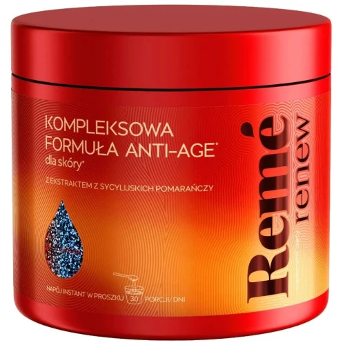 Remé Renew Kompleksowa Formuła Anti-Age, 150 g - Formuła anti-age wspierająca jędrność, blask i ochronę skóry