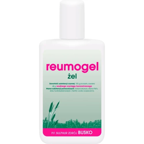 Reumogel Żel borowinowy, 130 g - Łagodzi dolegliwości bólowe związane ze stanem zapalnym