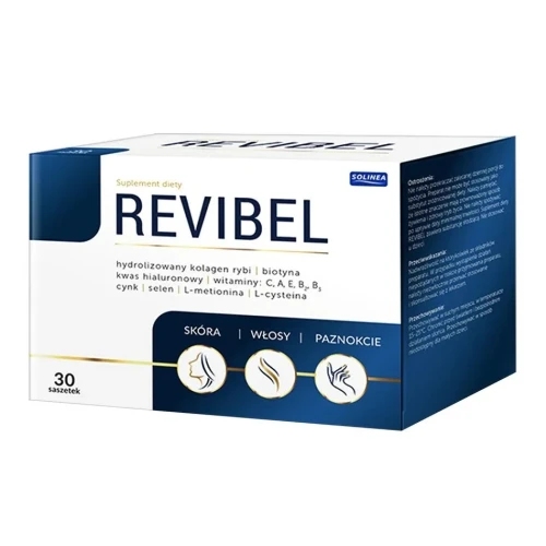 Revibel, 30 saszetek - Hydrolizowany kolagen rybi do picia