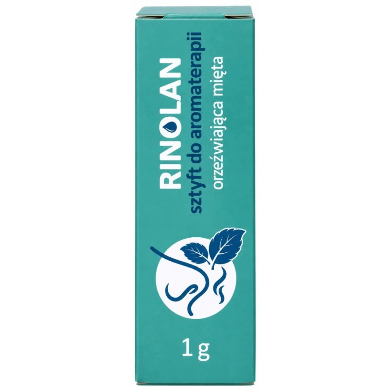 Rinolan Sztyft do aromaterapii, 1 g - Orzeźwiająca mięta