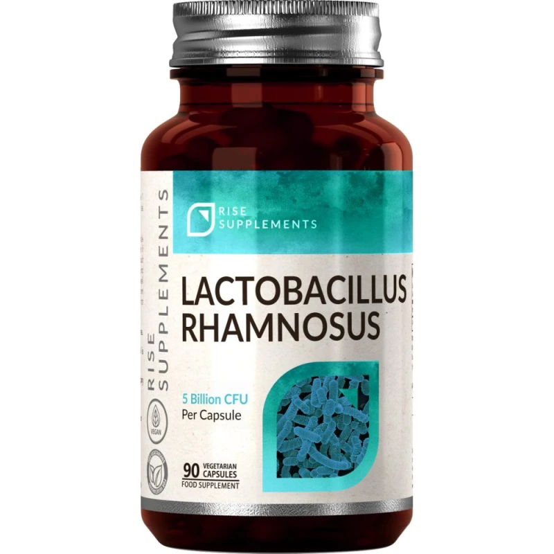 Rise Supplements Lactobacillus Rhamnosus LRa05 5 mld CFU, 90 kapsułek - Bakterie kwasu mlekowego w kapsułkach