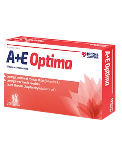 Rodzina Zdrowia A + E Optima, 30 kapsułek - Preparat witaminowy dla dorosłych