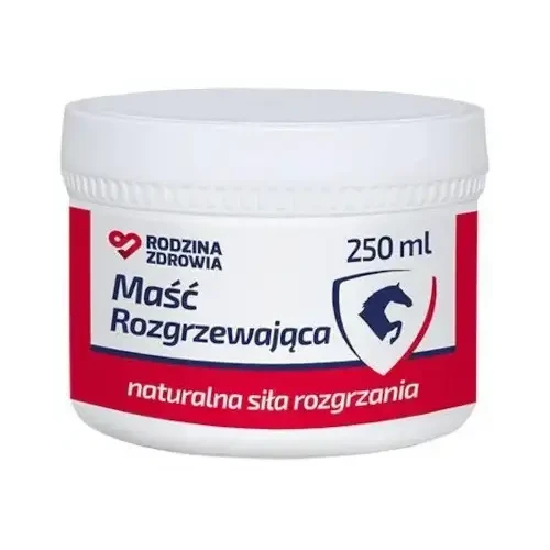 Rodzina Zdrowia Maść rozgrzewająca, 250 ml - Przynosi uczucie ciepła i ukojenia
