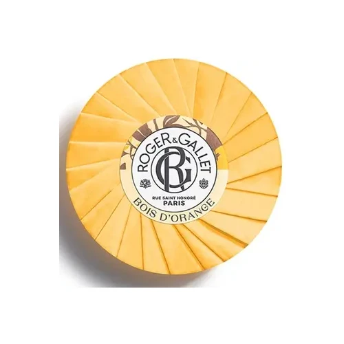 Roger & Gallet Mydło well-being Bois d'Orange, 100 g - Gorzka pomarańcza - Olejek petitgrain - Paczula