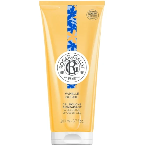 Roger & Gallet Bois Vanilla żel 250 ml - Żel o kremowej pianie do kąpieli lub pod prysznic