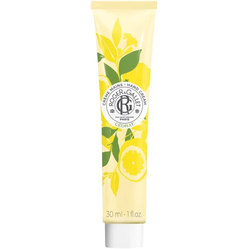 Roger & Gallet Cedrat Well-Being krem do rąk, 30 ml - Nawilża dłonie, ochroni paznokcie i zmiękcza skórki