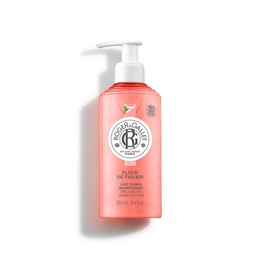 Roger & Gallet Mleczko do ciała Fleur De Figuier wellbeing, 250 ml - Figa - Piżmo - Grejpfrut