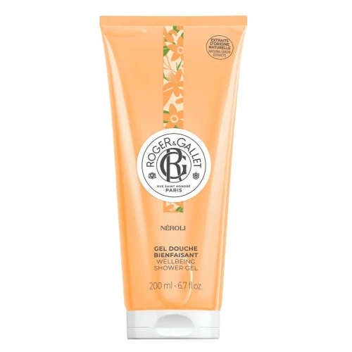 Roger & Gallet Neroli Well-Being Żel pod prysznic, 200 ml - Delikatne oczyszczanie i relaks z esencją Neroli