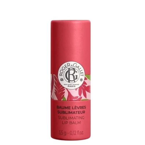 Roger & Gallet Gingembre Rouge Pomadka upiększająca do ust, 3.5 g - Regeneruje i odżywia usta