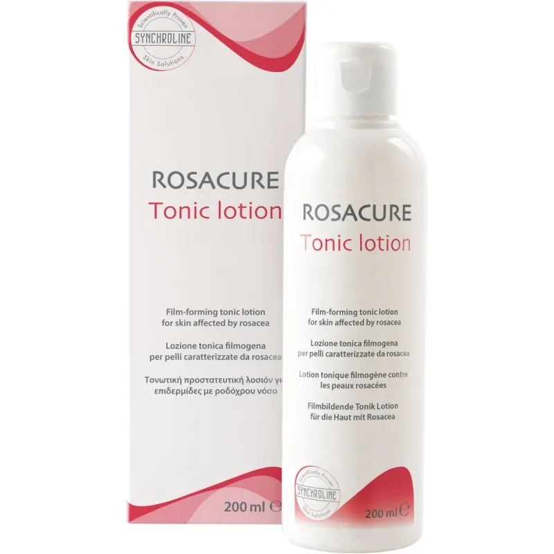 Synchroline Rosacure Tonic Lotion Kojący tonik do twarzy, 200 ml - Do cery naczyniowej i wrażliwej