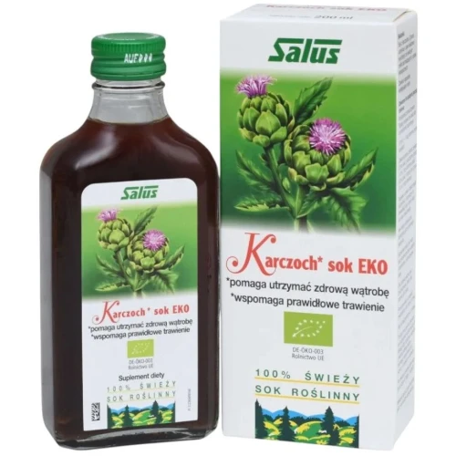 Salus Sok Eko Karczoch, 200 ml - Wsparcie trawienia i zdrowej wątroby