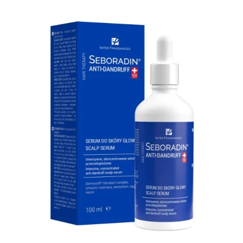 Seboradin Anti-Dandruff Serum przeciłupieżowe, 100 ml - Usuwa oznaki łupieżu suchego i tłustego