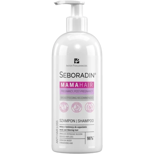 Seboradin Mama Hair, szampon 400 ml - Dla włosów z tendencją do wypadania i przerzedzania się