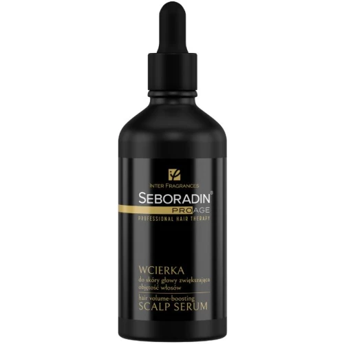 Seboradin Pro Age Wcierka do skóry głowy, 100 ml - Wzmacnia, zwiększa objętość i regeneruje