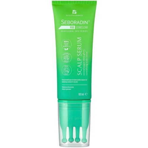 Seboradin Pro Seboclear Wcierka seboregulująca do włosów, 100 ml - Do skóry głowy ograniczająca przetłuszczanie włosów