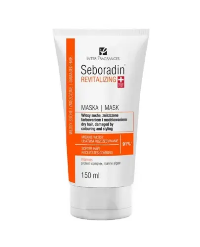 Seboradin Revitalizing Maska regenerująca, 150 ml  -  Do włosów suchych, zniszczonych farbowaniem i modelowaniem