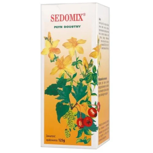 Sedomix, płyn doustny 125 g - W stanach pobudzenia nerwowego, ułatwia zasypianie