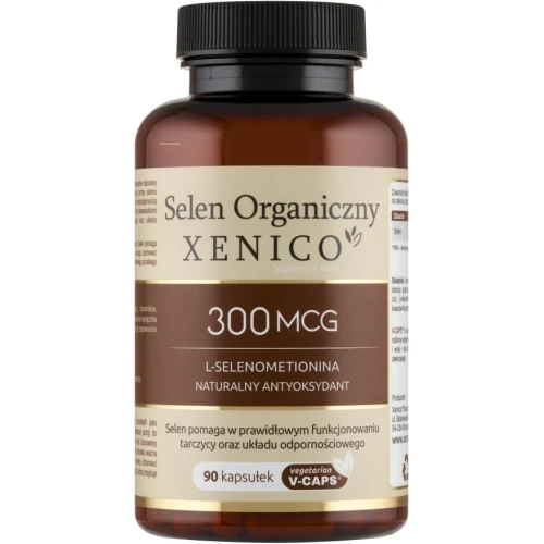 Xenico Selen Organiczny 300 mcg, 90 kapsułek